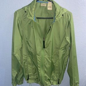 Green Windbreaker